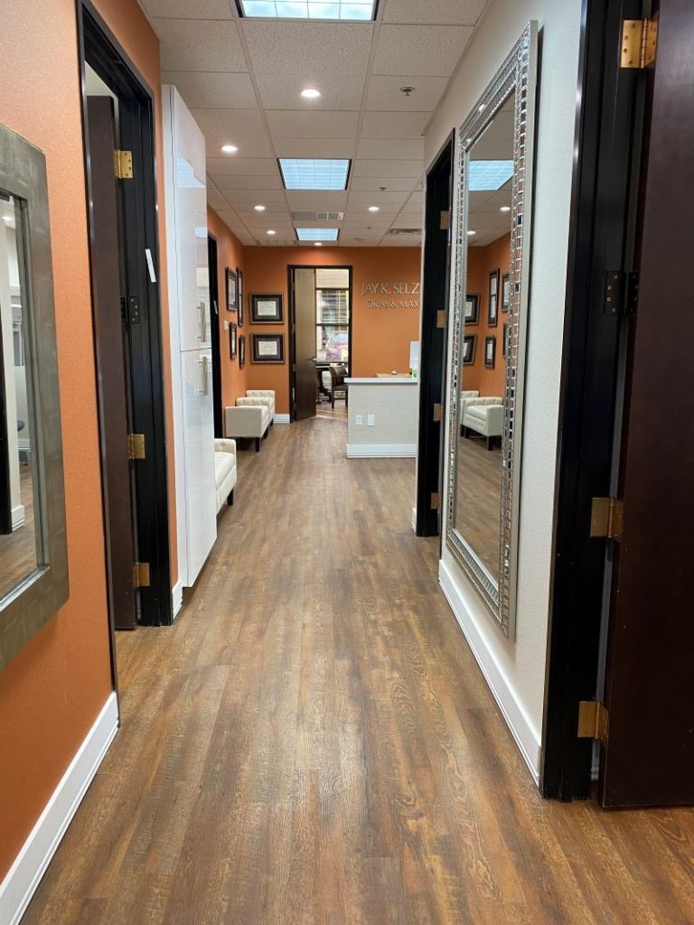 Las Vegas office hallway