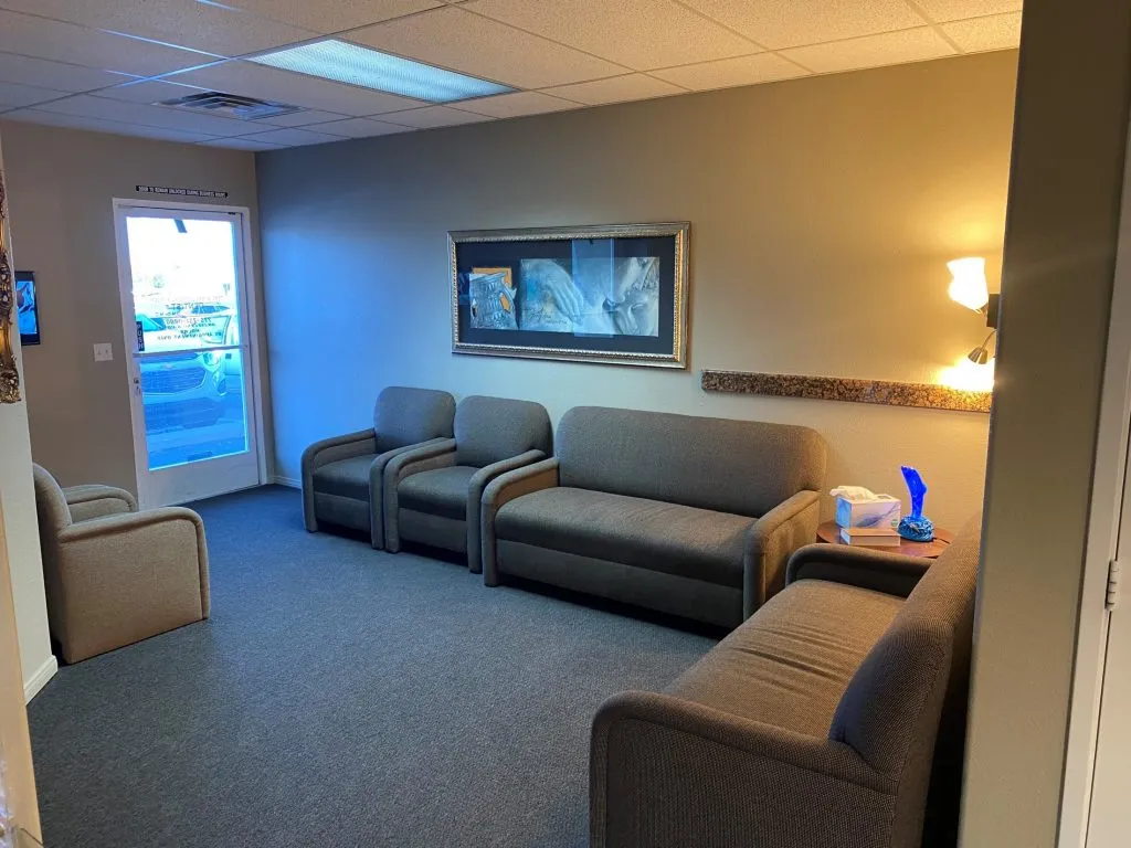 Pahrump office waiting room